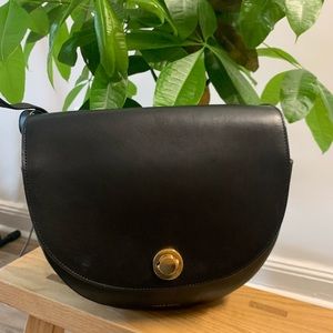 Mansur Gavriel saddle bag black large